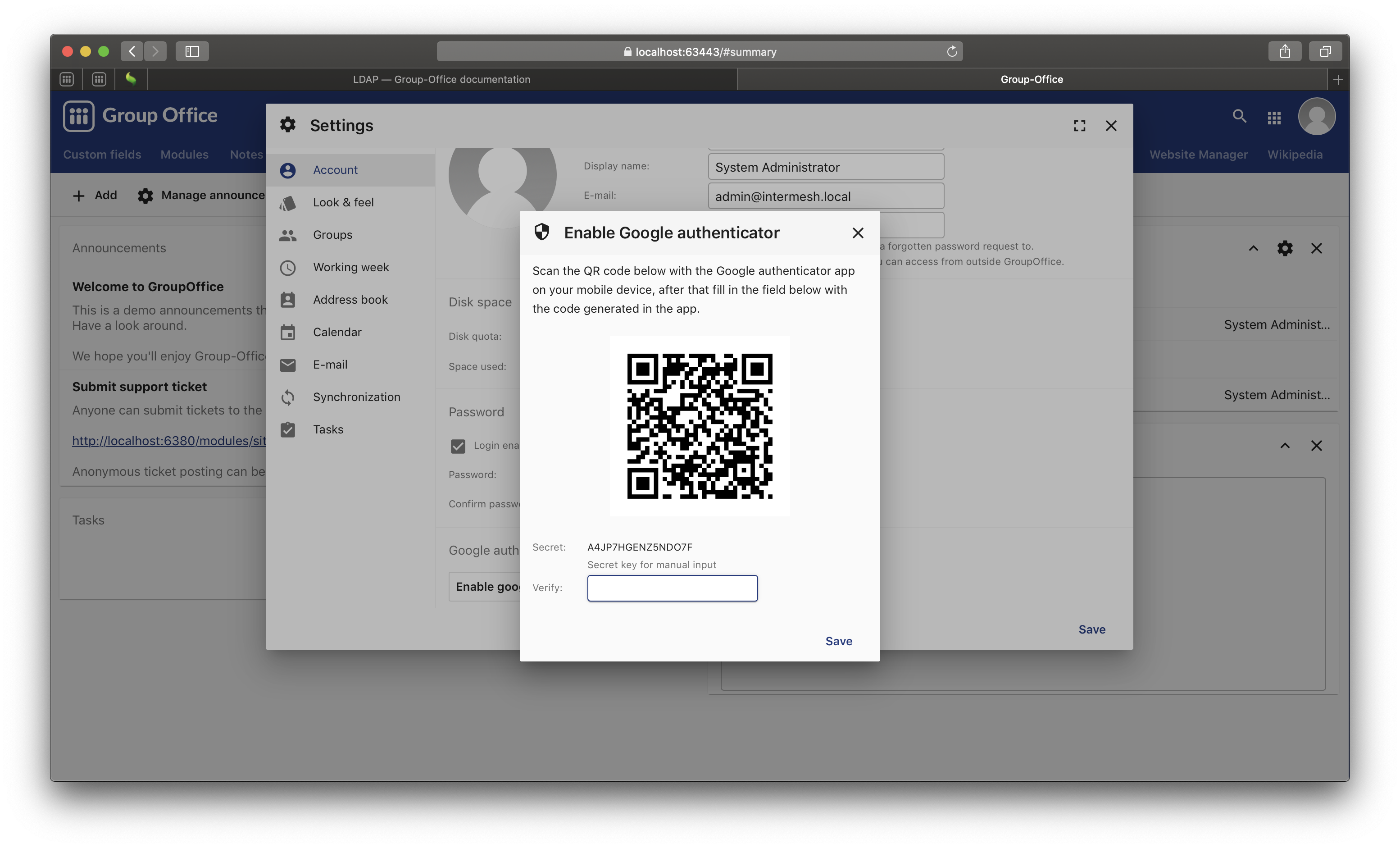 Google Authenticator