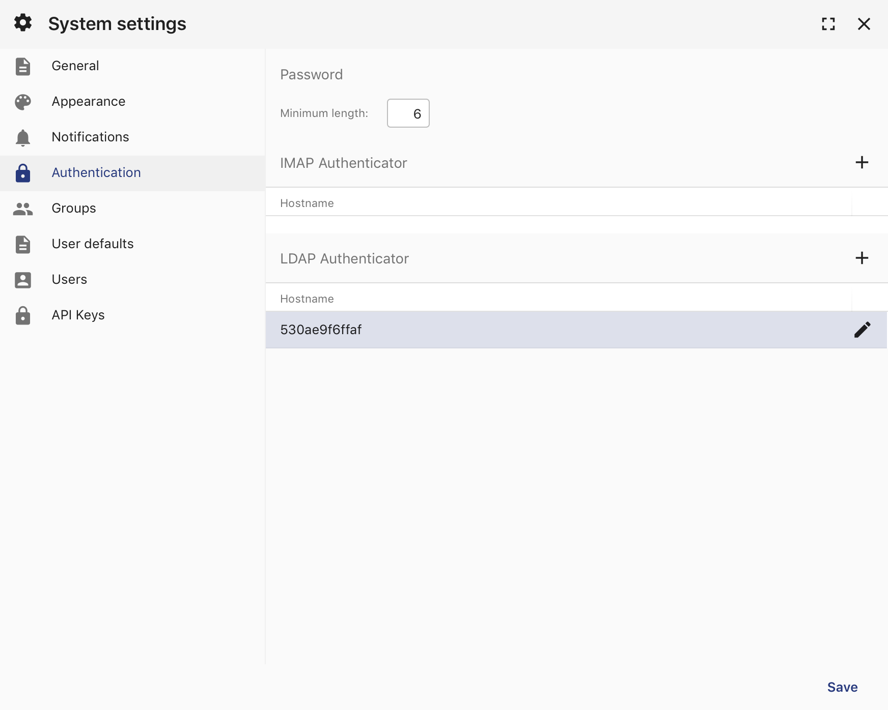 IMAP Group Office Documentation